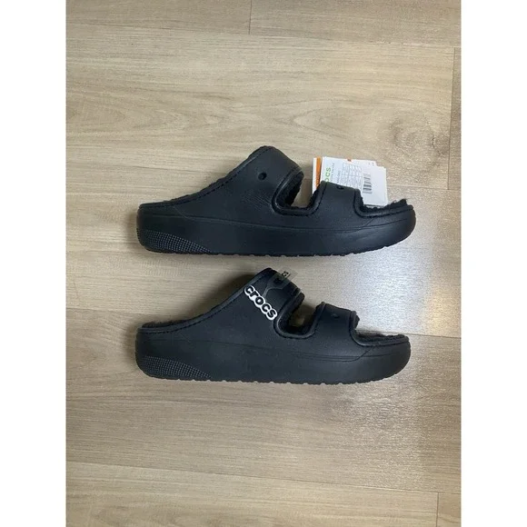 NWT‎ Crocs Unisex Sandals Classic Cozzzy Sandals US Men's 8 Women's 10 - Picture 4 of 8